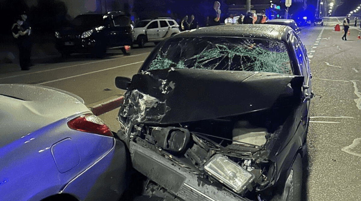 Арестовали водителя, который на блокпоста в Киеве сбил военных