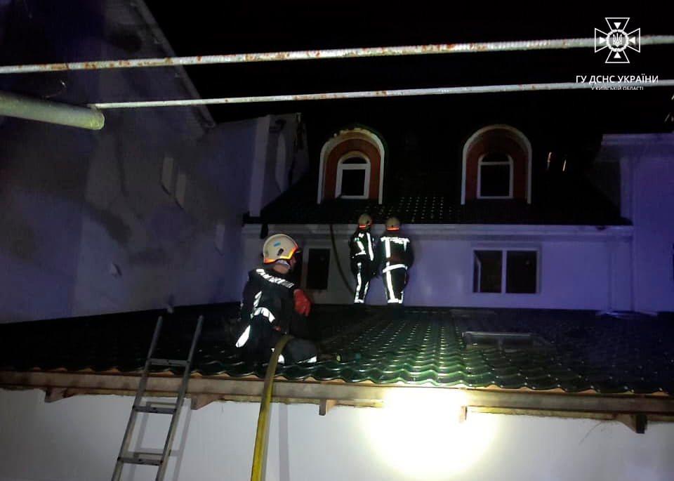 На Київщині горів жіночий монастир УПЦ МП (ФОТО)