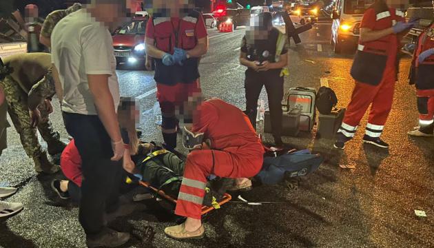 У Києві оголосили підозру водію, який на блокпосту збив військових