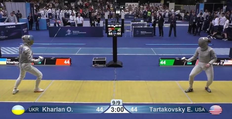 Українська збірна перемогла команду США і вийшла у півфінал ЧС з фехтування