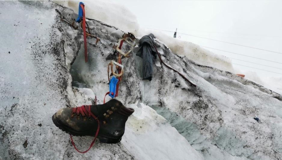 У Швейцарії через танення льодовика знайшли тіло німецького альпініста, зниклого у 1986 році
