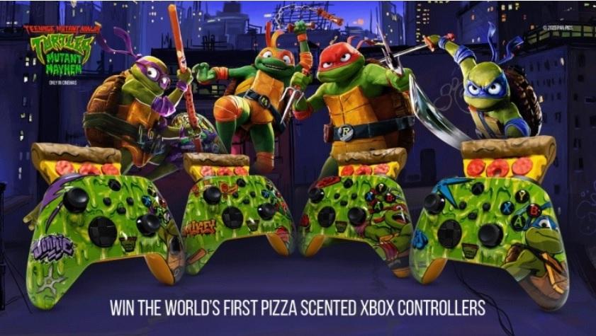 Microsoft створила джойстик TMNT Xbox із запахом піци