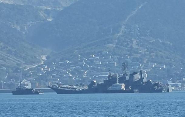 Британська розвідка підтвердила значні пошкодження російського корабля «Оленегорський горняк»