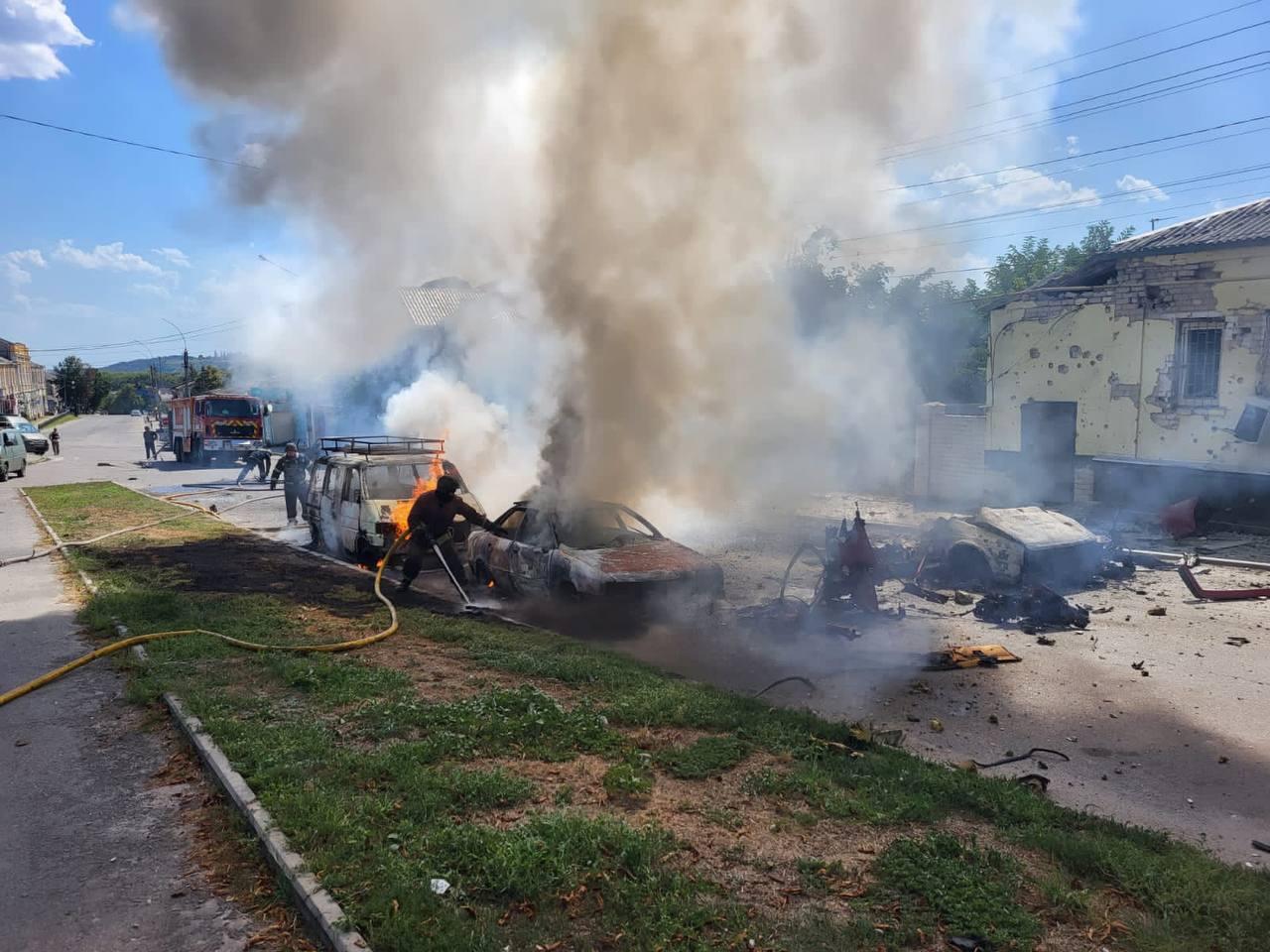 Кількість постраждалих унаслідок обстрілу ворогом Куп'янська зросла до 11