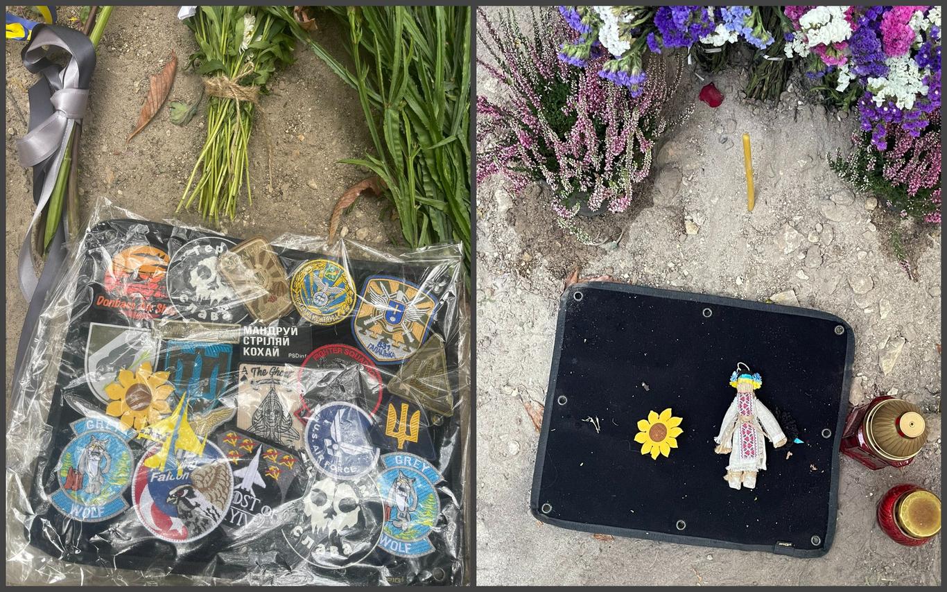 «Вони особливі, бойові, такі ніде не можна купити» — мама «Джуса» про вкрадені з могили сина шеврони