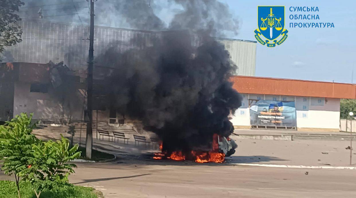 Енергетики потрапили під російський обстріл на Сумщині, є постраждалі (ФОТО)