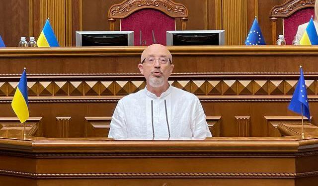 Рада підтримала звільнення Резнікова з посади міністра оборони