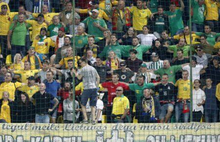 УЄФА покарав Федерацію футболу Литви за легендарну кричалку про Путіна