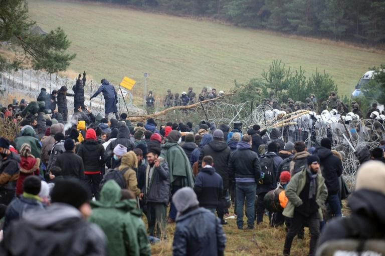 Польський військовий на кордоні з Білоруссю вистрілив у нелегального мігранта