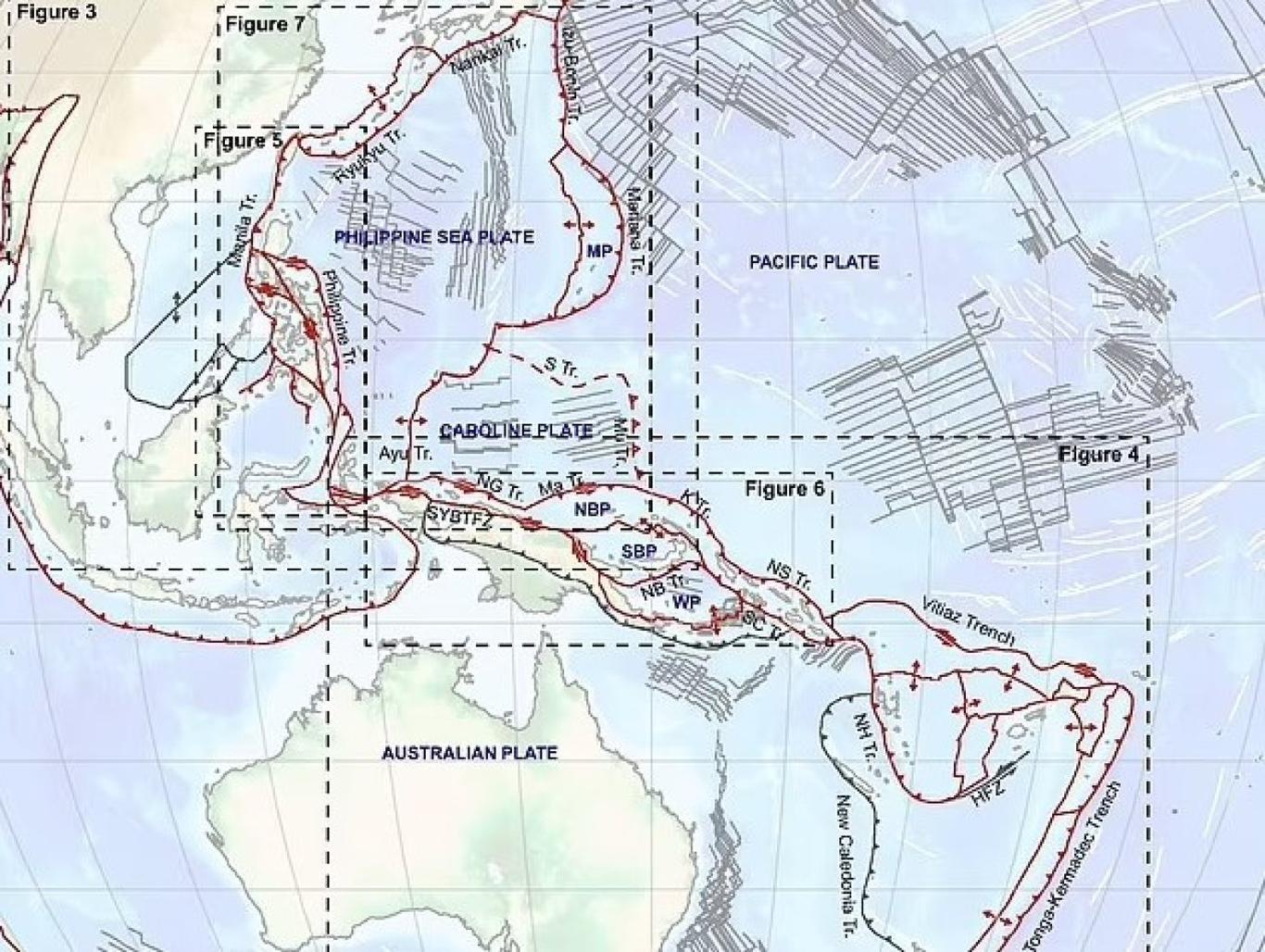 Знайдено тектонічну плиту, яка колись займала чверть Тихого океану