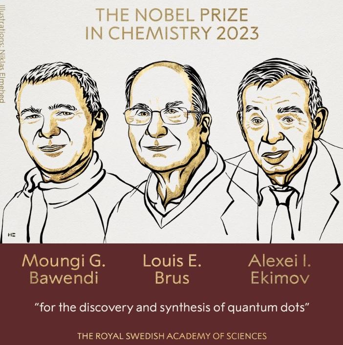 Нобелівську премію з хімії присудили за відкриття та синтез квантових точок