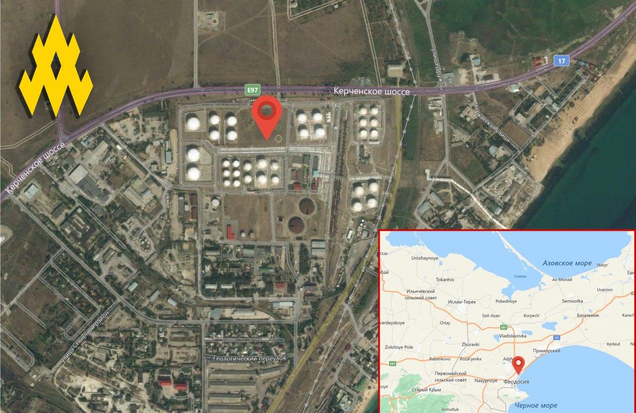 Окупанти розмістили ППО на території нафтобази у Феодосії — АТЕШ