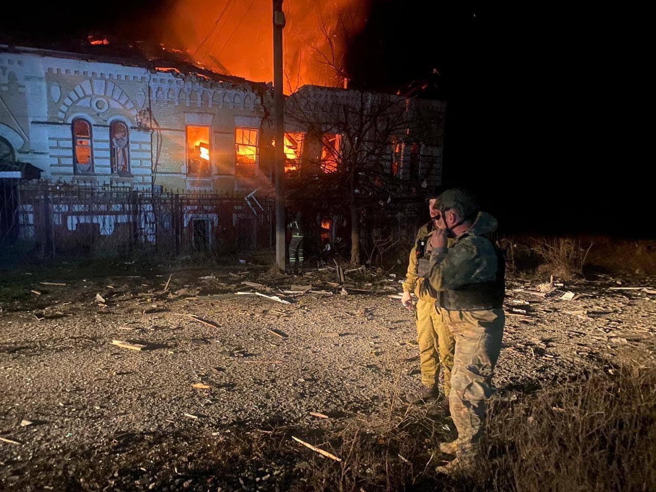 У Куп'янську внаслідок атаки дронів постраждали двоє поліцейських