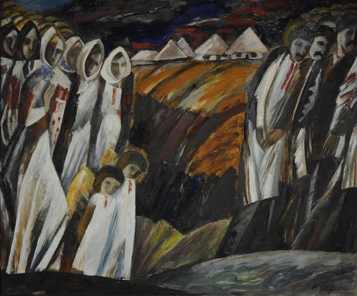 Під час окупації Херсона росіяни викрали з музею картину, присвячену Голодомору