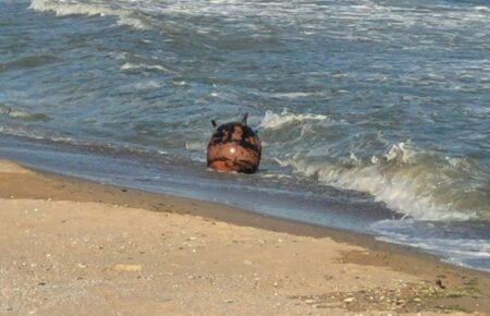 В Одесской области уничтожили противокорабельную мину, которую прибило к берегу