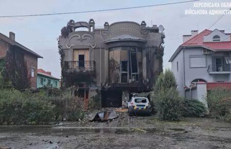 У Херсоні показали наслідки ворожих обстрілів