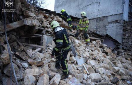 В центре Одессы обрушился исторический дом