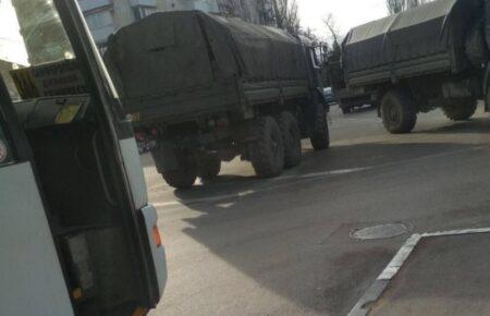 В Джанкое паника, оккупанты доставляют живую силу по новому маршруту