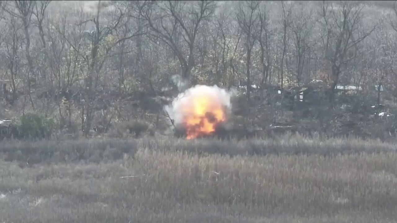 На Запорізькому напрямку прикордонники знищили ворожу вогневу позицію