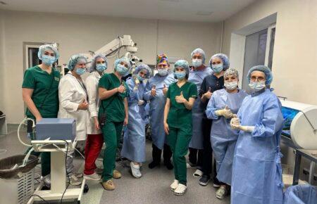 У Тернополі вперше провели трансплантацію рогівки