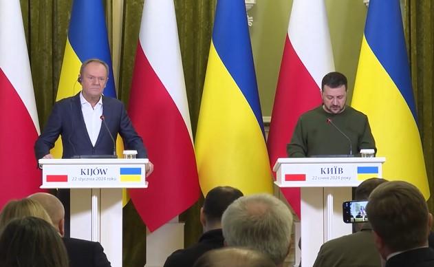 Zelenskyy announces new defence package from Poland