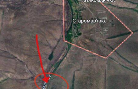 Біля окупованого Маріуполя знищили залізничний міст, який будували загарбники