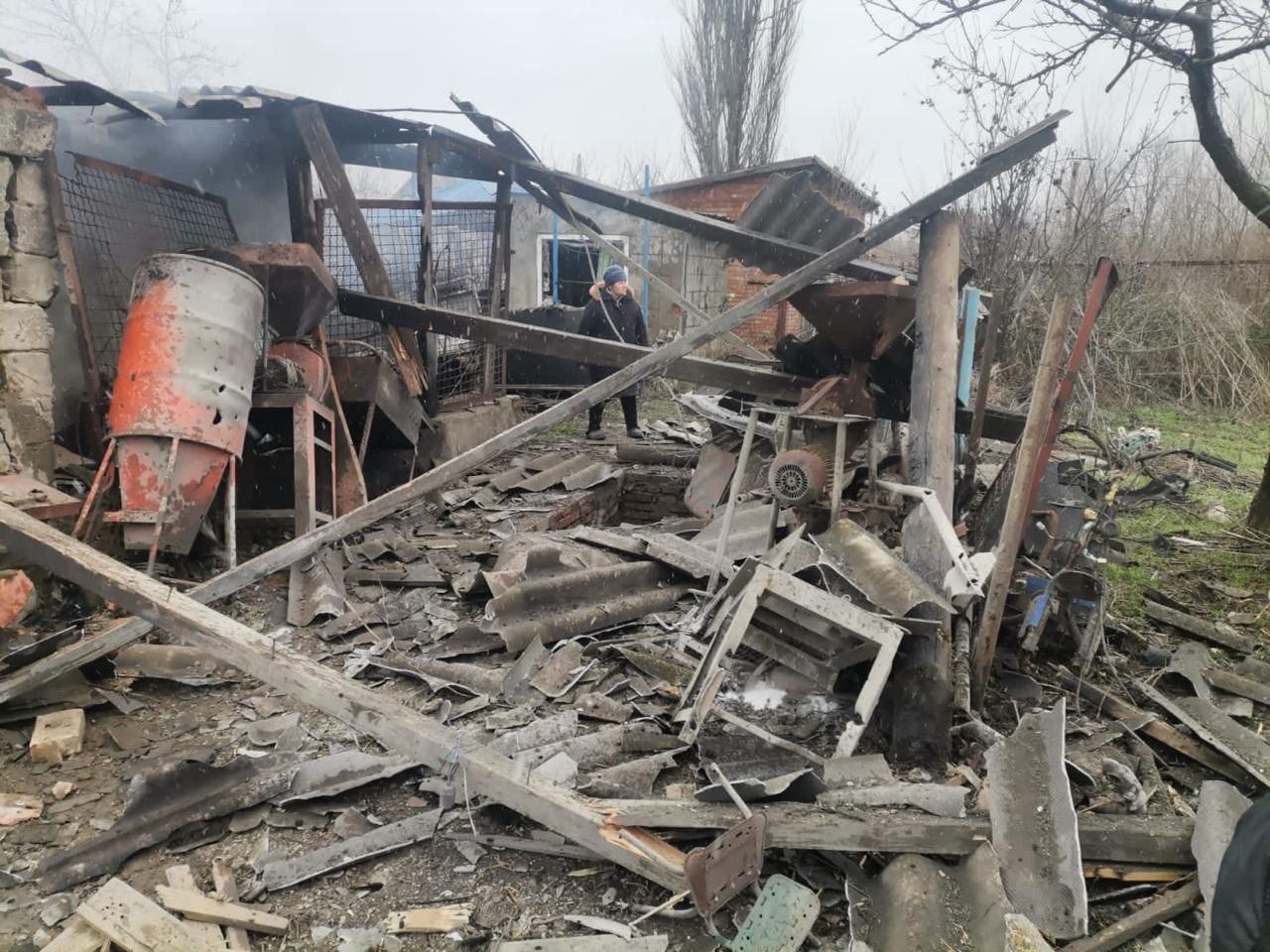 Росіяни обстріляли Гуляйполе, є поранений