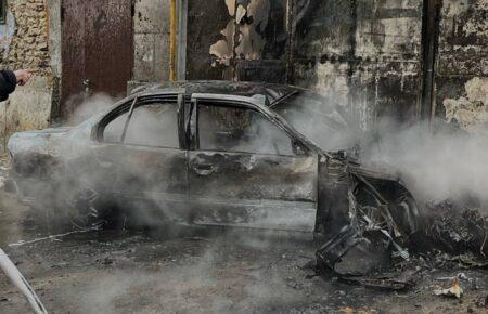 Two people burned to death in a car as a result of shelling of Kherson by the occupants