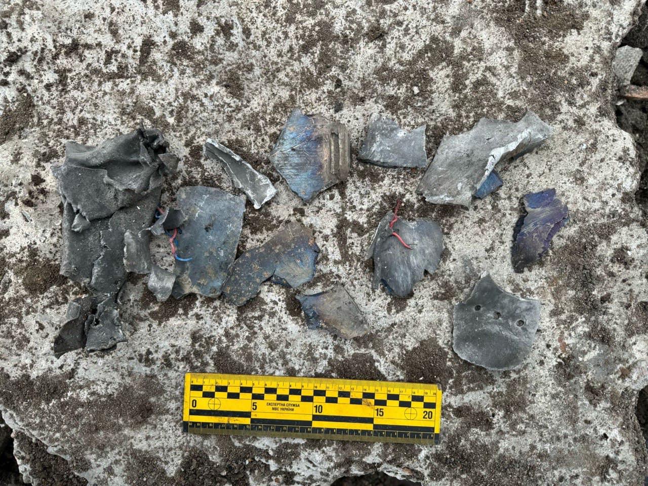 Russians attacked Kharkiv with two missiles manufactured in the DPRK (PHOTOS)