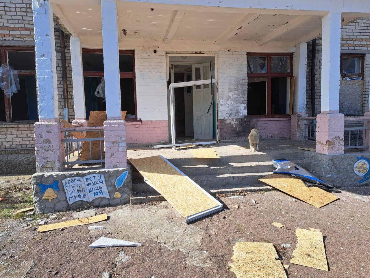 Окупанти атакували дроном-камікадзе сільську школу на Херсонщині