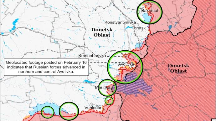 Українські війська відносно контрольовано виходять з Авдіївки — ISW