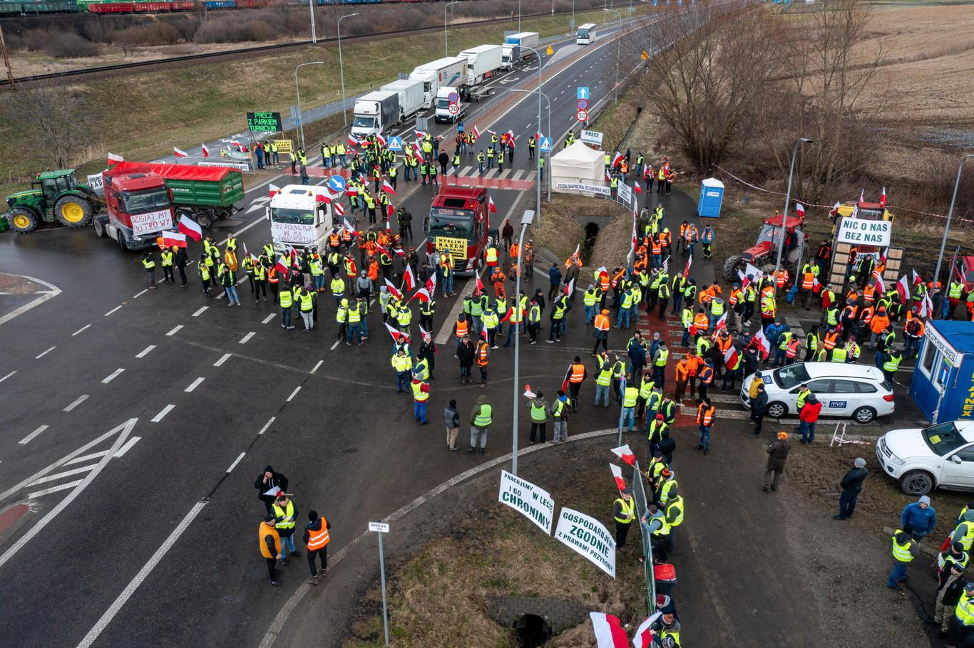 Польські фермери упродовж чотирьох днів блокуватимуть кордон із Німеччиною