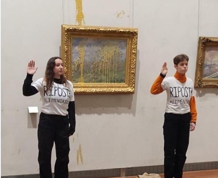 У Ліонському музеї екоактивістки облили супом картину Клода Моне