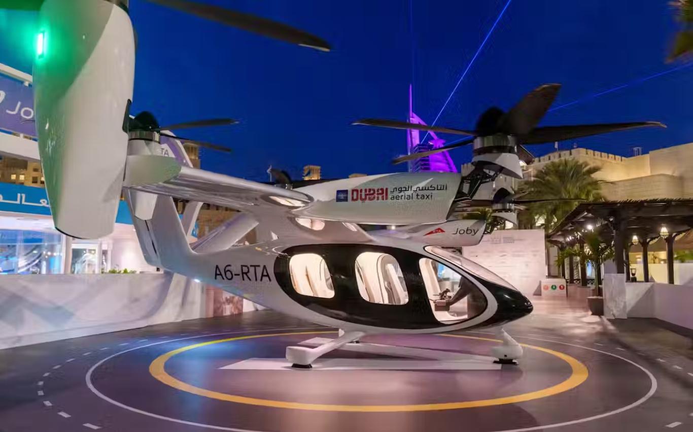 Американська компанія Joby Aviation запускає сервіс аеротаксі в Дубаї