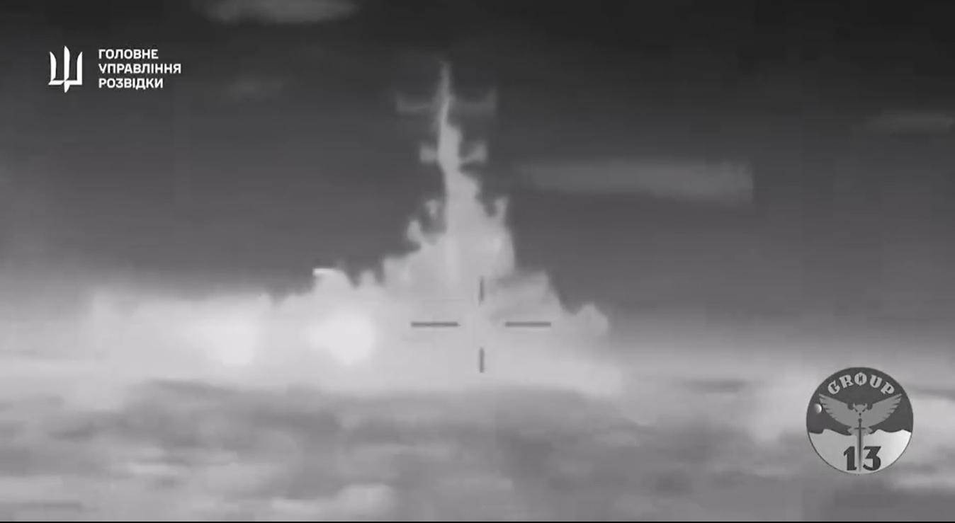 Спецпідрозділ Group 13 потопив російський ракетний катер «Івановець»