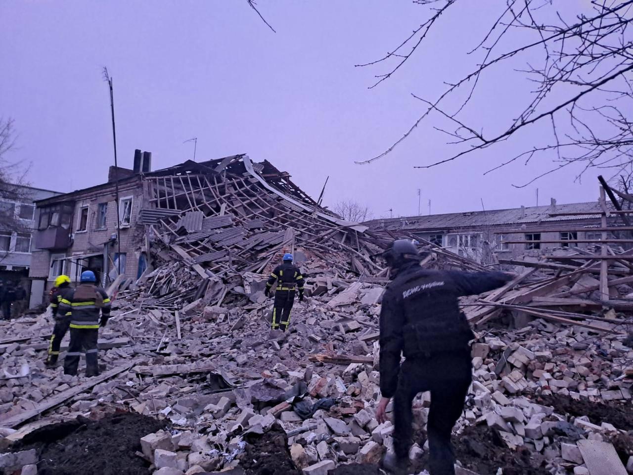 Three people were killed as a result of a missile attack by the occupants on Chuhuiv in Kharkiv region