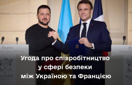 Зеленський та Макрон підписали безпекову угоду: подробиці