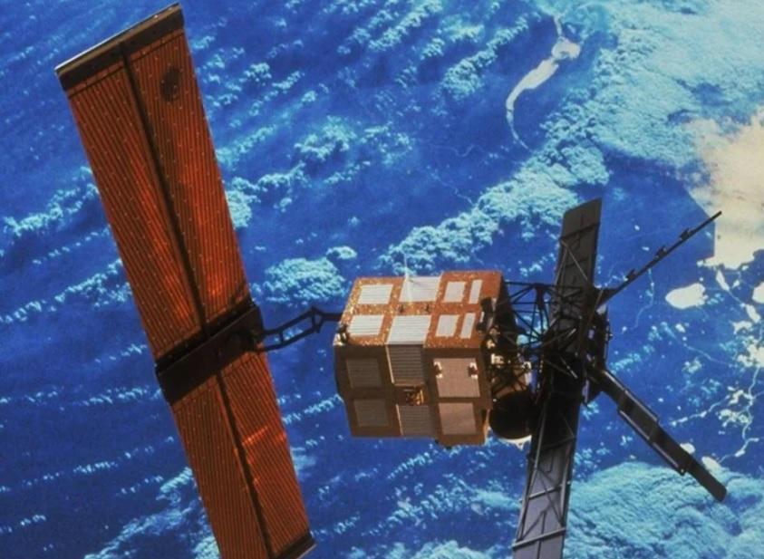 Супутник ERS-2 згорів над Тихим океаном