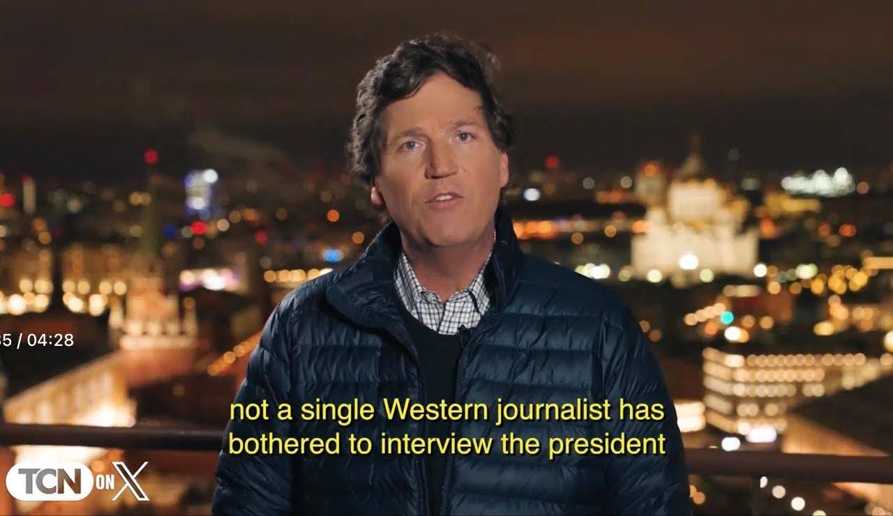 «Різниця в тому, що він не журналіст, а пропагандист»: реакція західних журналістів на інтерв’ю Карлсона з Путіним