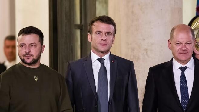 Zelenskyy goes to Germany and France to meet with Scholz and Macron