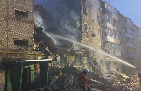 «One entrance is completely destroyed» — a journalist about the Shahed attack in Sumy