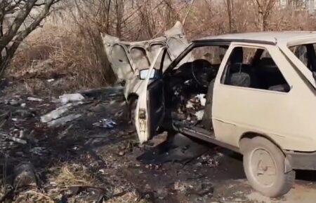 В окупованому Бердянську підірвали автомобіль колаборантки (ВІДЕО)