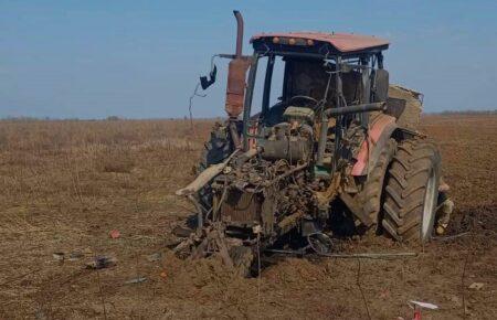 На Херсонщині чоловік підірвався на міні під час обробітку землі