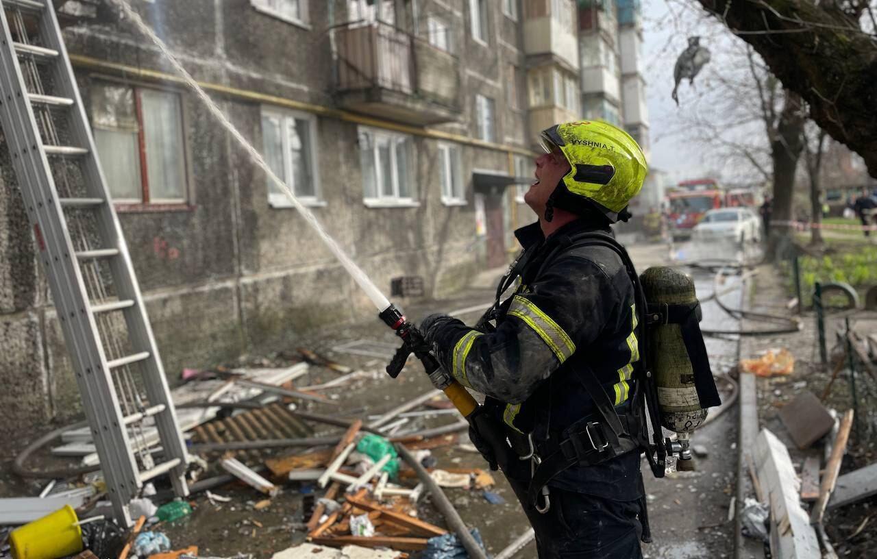 На Київщині стався вибух у п'ятиповерхівці