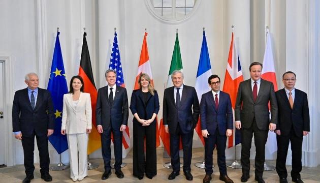 На зустрічі глав МЗС країн G7 українське питання розглянуть після теми Близького Сходу — політолог