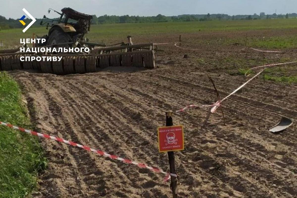 Росіяни мінують аграрні поля на окупованих територіях