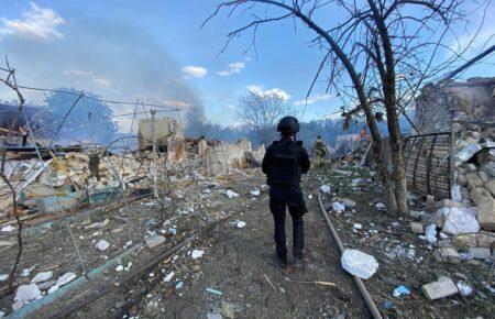 In a village in Kharkiv Region, Russians destroyed an entire street in one blow