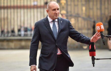 Президент Болгарії назвав перемогу України у війні проти Росії неможливою