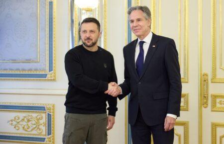 Зеленський під час зустрічі з Блінкеном: «Два Patriot для Харківщини могли б суттєво допомогти»