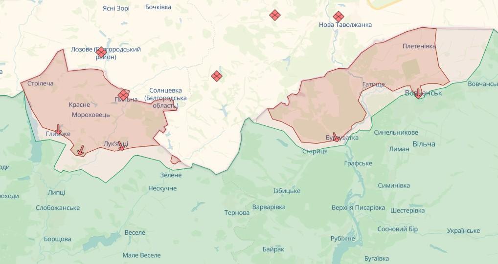 Сили оборони зупинили ворога на Харківському напрямку і проводять контрнаступальні дії — Генштаб